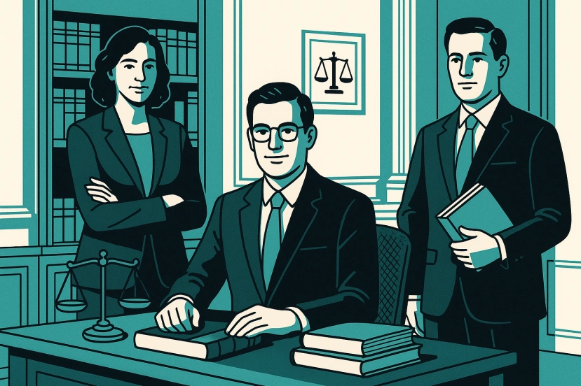 Attorney team portrait